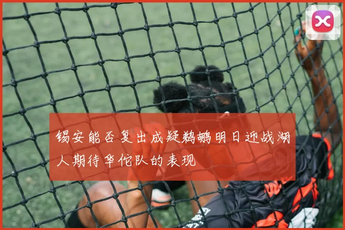 锡安能否复出成疑鹈鹕明日迎战湖人期待华佗队的表现